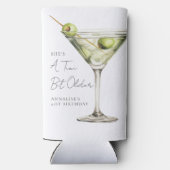Tini Bit Older Martini Birthday Party スリム缶クーラー (裏面)
