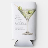 Tini Bit Older Martini Birthday Party スリム缶クーラー (正面)