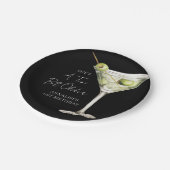 Tini Bit Older Martini Birthday Party ペーパープレート (アングル)