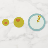 Tini Bit Older - Olive & Drink Theme コンフェッティ (裏面)