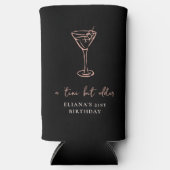 Tini Bit Older Personalized Birthday Party スリム缶クーラー (正面)