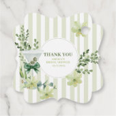 Tini oneはMartini Babyのシャワーに向かっている フェイバータグ (裏面)