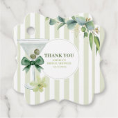 Tini oneはMartini Babyのシャワーに向かっている フェイバータグ (正面)