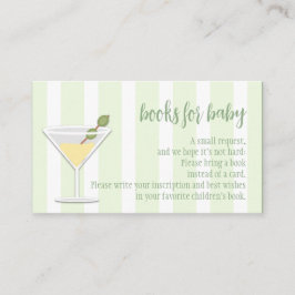 Tini One Baby Shower Books For Baby エンクロージャーカード