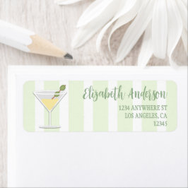 Tini One Baby Shower Return Address ラベル