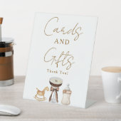 Tini One Espresso Martiniカードギフトベビーシャワー 台座サイン (インサイチュ)