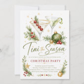 Tini the Season クリスマスパーティー 招待状 (正面)