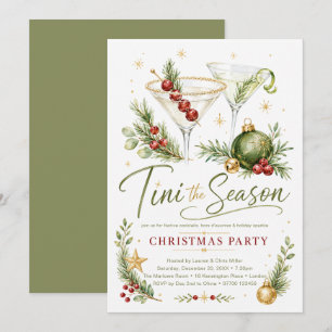Tini the Season クリスマスパーティー 招待状