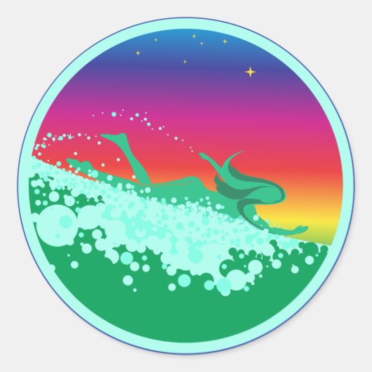 Tinidril Bodysurfシール ラウンドシール (正面)