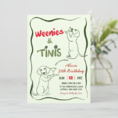 Tinis and Weenies Birthday Woman 招待状 (スタンド正面)