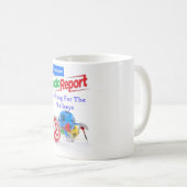 Tinkブルズアイのコーヒーカップロゴ コーヒーマグカップ (正面右)