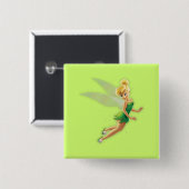 Tinker Bell Button 缶バッジ (正面&裏面)