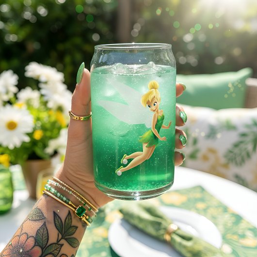 Tinker Bell Can Glass ガラス缶