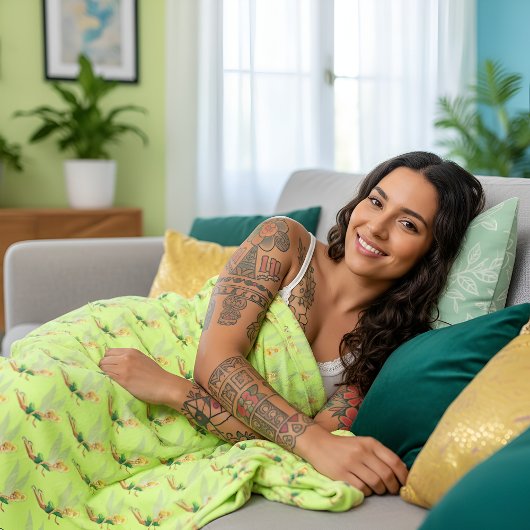 Tinker Bell Fleece Blanket フリースブランケット