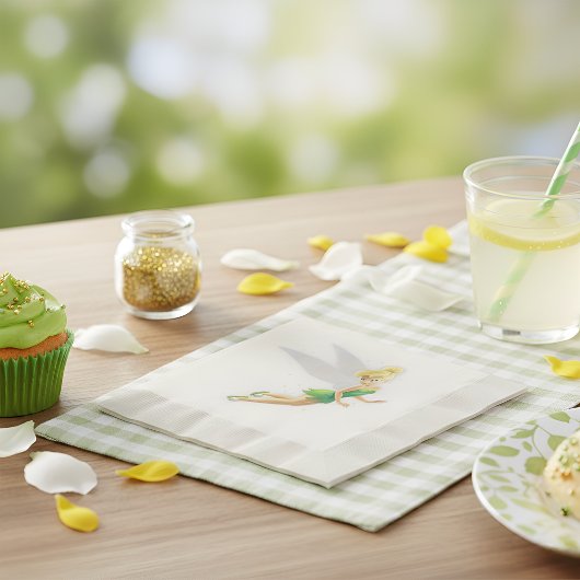 Tinker Bell Napkins 縁ありランチョンナプキン