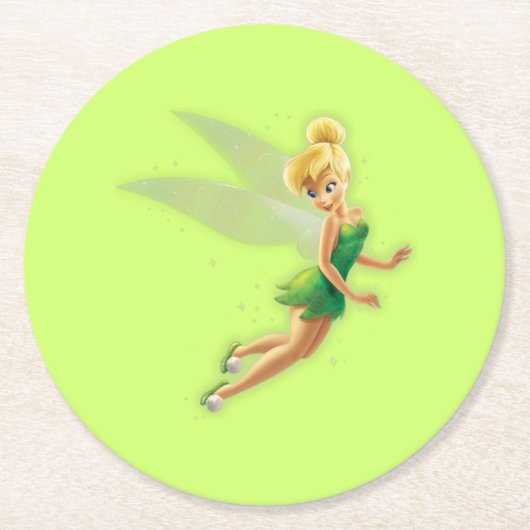 Tinker Bell Paper Coaster ラウンドペーパーコースター (正面)