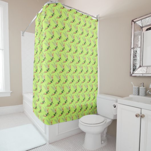 Tinker Bell Shower Curtain シャワーカーテン (インサイチュ)