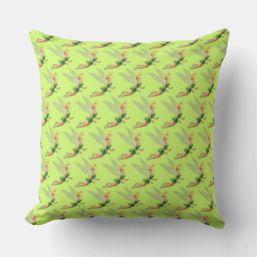 Tinker Bell Throw Pillow クッション (正面)