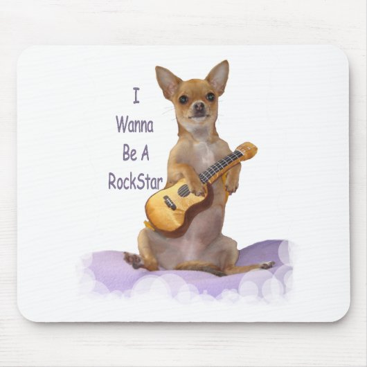 Tinkerbellのロックスター マウスパッド (正面)