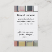 TinkerTileカスタマイズ可能なテンプレート名刺 名刺 (裏面)