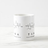 Tinnaペプチド名mug コーヒーマグカップ (中央)