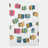Tinned Fish Kitchen Towel キッチンタオル (縦)