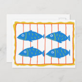 Tinned Fish Postcard ポストカード (正面/裏面)