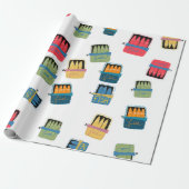 Tinned Fish Wrapping Paper ラッピングペーパー (アンロールド)