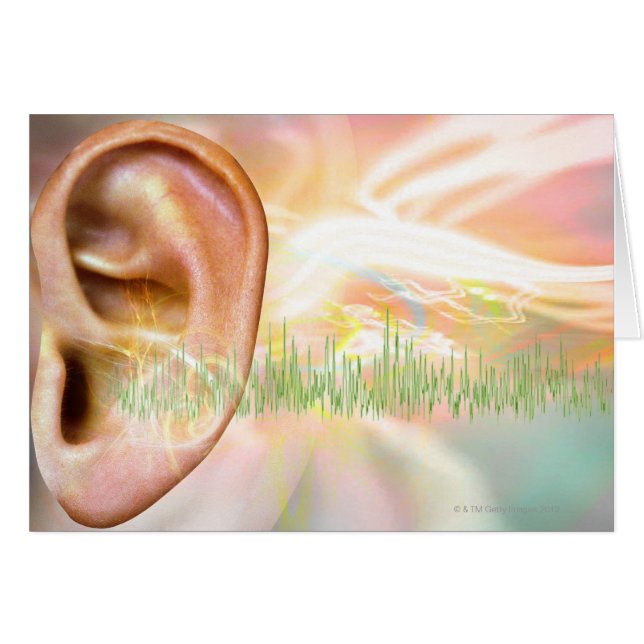 Tinnitus、コンセプチュアルコンピュータアートワーク。 (正面横)