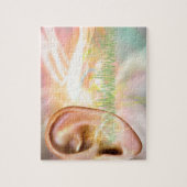 Tinnitus、コンセプチュアルコンピュータアートワーク。 ジグソーパズル (縦)