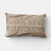 TINO刺繍バラ装飾用クッション ランバークッション (裏面)