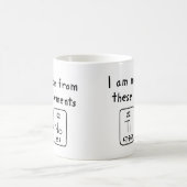 Tino定期テーブル名mag コーヒーマグカップ (中央)