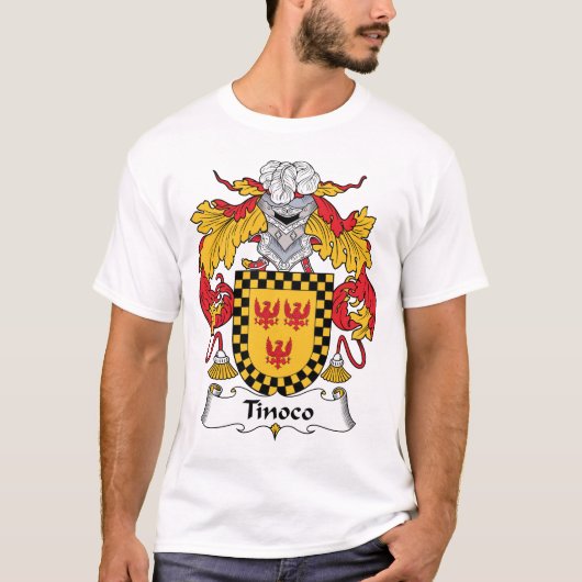 Tinocoの家紋 Tシャツ (正面)