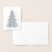 TINSELホリデーカードシルバー 箔カード (ディスプレー)