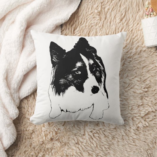 Tinsel-Edge Pillow クッション (ブランケット)