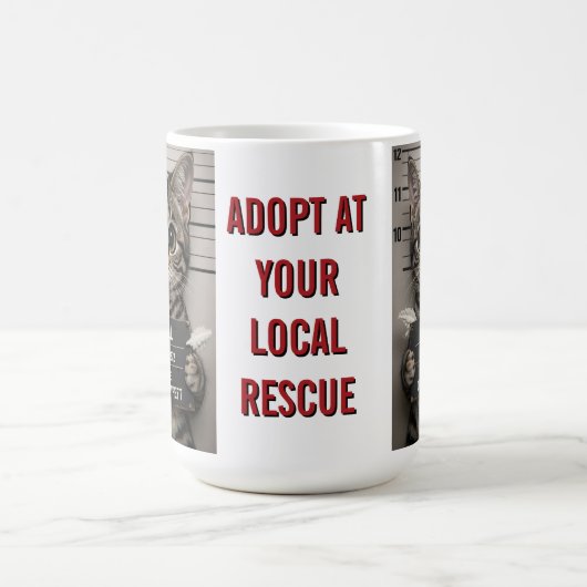 Tinsel the Christmas Kitten コーヒーマグカップ (中央)