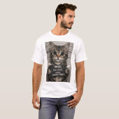 Tinsel the Christmas Kitten T-Shirt Tシャツ (正面フル)