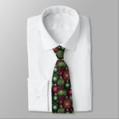 Tinsel Town  - Men's Christmas Custom Necktie ネクタイ (タイ)