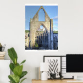 Tintern Abbey VII, Cistercian Monastery Wales ポスター (ホームオフィス)