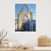 Tintern Abbey VII, Cistercian Monastery Wales ポスター (キッチン)