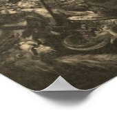 Tintoretto - Kampf des Erzengels Michael mit Satan ポスター (角)