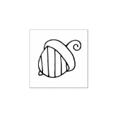 Tiny Acorn 1 1x1インチ ラバースタンプ (インプリント)