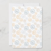 Tiny Ballerバスケットボールベイビーシャワー招待状 招待状 (裏面)