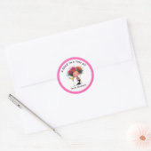 Tiny Bitの花嫁 Team Bride バチェラー・パーティー ラウンドシール (封筒)