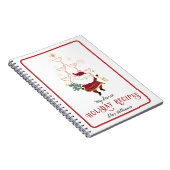 Tiny Bit Merry Martini クリスマス サンタ レシピ ノートブック (右側)
