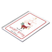 Tiny Bit Merry Martini クリスマス サンタ レシピ ノートブック (左側)