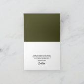 Tiny Bit Of Fun  マーティニー・ソワレ サンキューカード (内部)