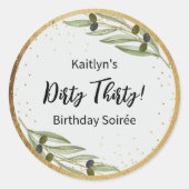 Tiny Bit Of Fun  マーティニー・ソワレ ラウンドシール (正面)