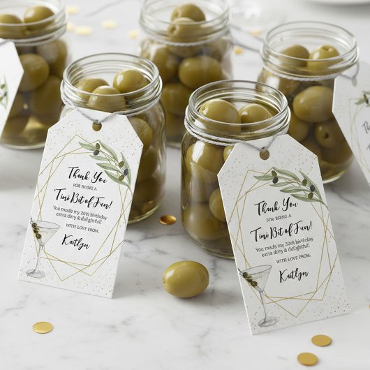 Tiny Bit Of Fun Martini Soiree ギフトタグ