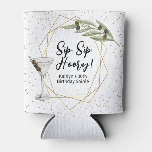 Tiny Bit Of Fun Martini Soiree 缶クーラー (正面)